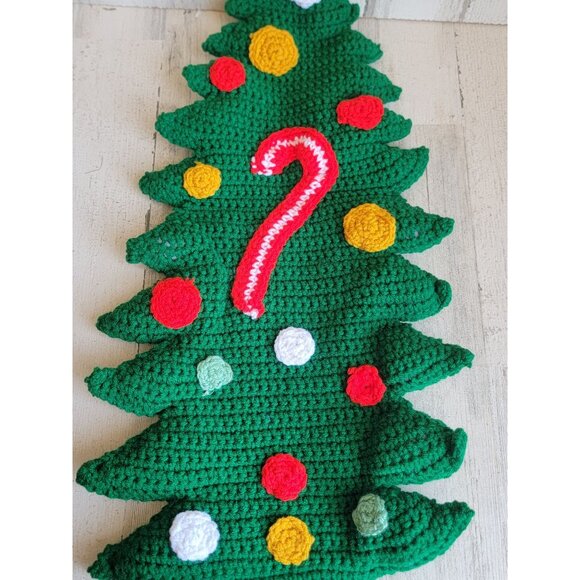Large crocheted Christmas tree star sign Xmas home - Picture 5 of 9